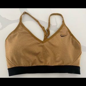 Women’s Nike Sports-bra (mustard yellow)